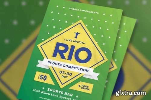 Sports Competition Flyer