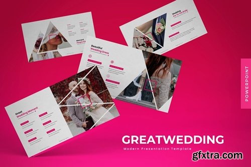 Great Wedding Powerpoint, Keynote and Google Slides Templates