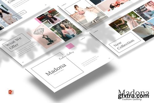 Madona Powerpoint, Keynote and Google Slides Templates