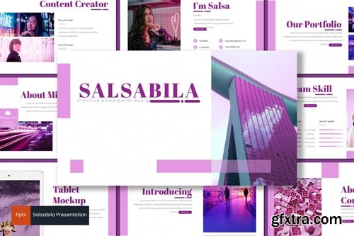 Salsabila Powerpoint, Keynote and Google Slides Templates