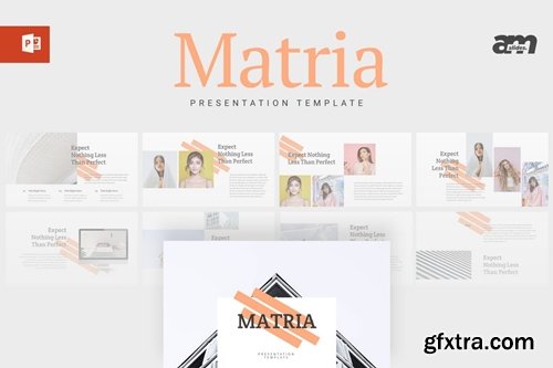 Matria Powerpoint, Keynote and Google Slides Templates