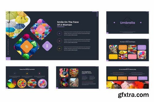 Umbrella - Powerpoint Google Slides and Keynote Templates