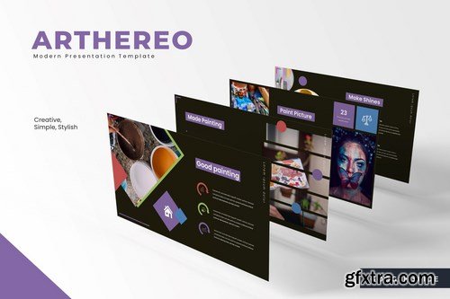 Arthereo - Powerpoint Google Slides and Keynote Templates