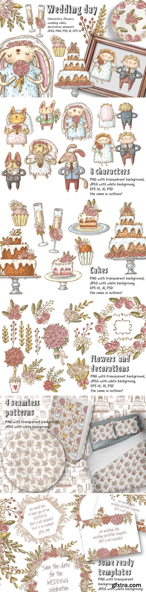 Wedding Clipart Set 2178257