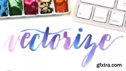 Paper to Digital: Watercolor Brush Lettering