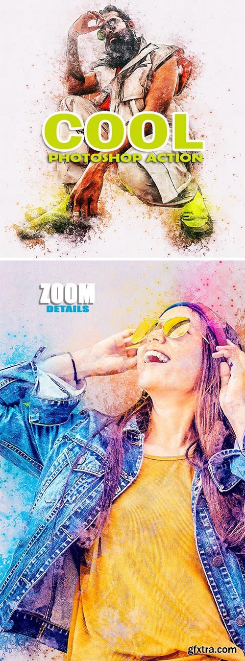 GraphicRiver - COOL GMaster Photoshop Action 25110700