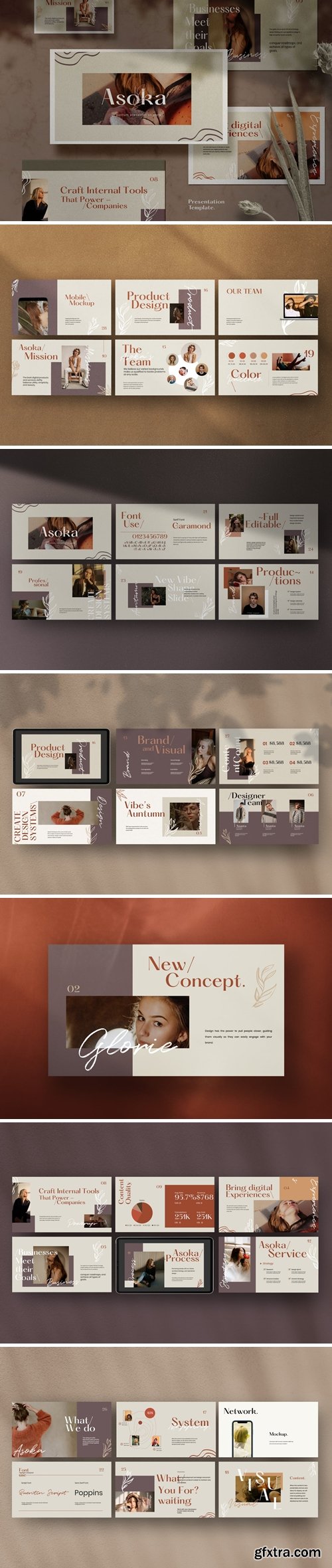 Asoka - Multipurpose Creative Business Powerpoint, Keynote and Google Slides Templates