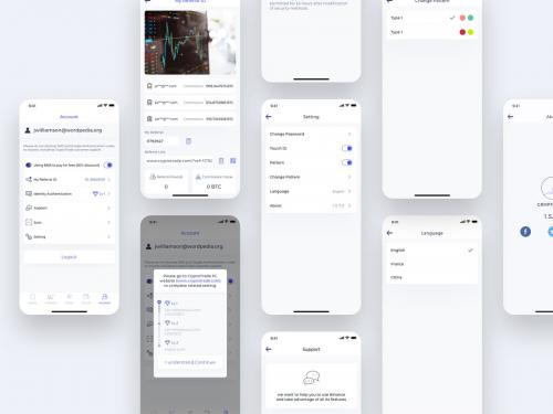 Account - CryptoTrade UI - FM - account-cryptotrade-ui-fm
