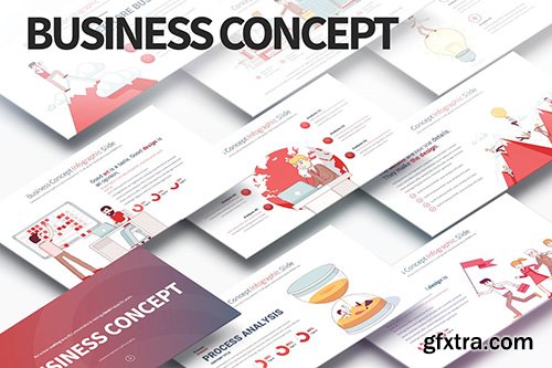 Business Concept - PowerPoint Infographics Slides