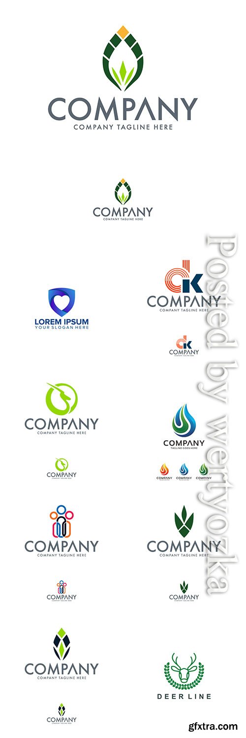 Company logo in vector