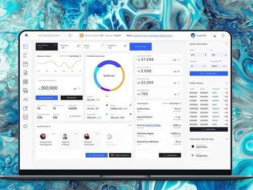 Admin Dashboard Crypto Balance Ui kit - admin-dashboard-crypto-balance-ui-kit