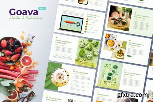 Goava - Health & Nutritions Powerpoint Template