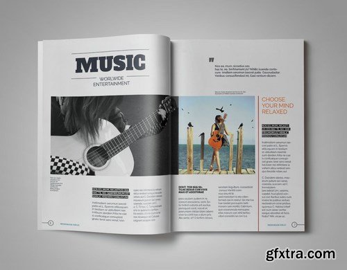 InDesign Magazine Template