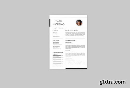 Event Moreno Resume Designer