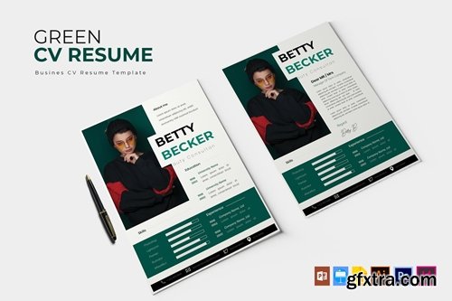 Green | CV & Resume