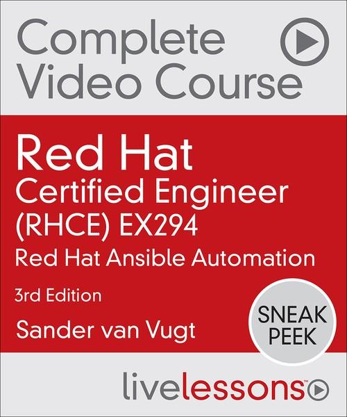 Oreilly - Red Hat Certified Engineer (RHCE) EX294: Red Hat Ansible Automation - 9780135987513