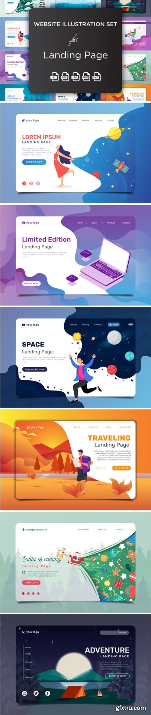 Website Illustration Set 2196187