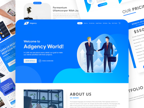 Agency Template Design Concept - agency-template-design-concept