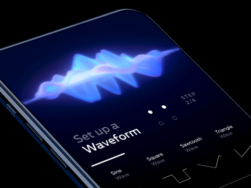 AI Music App Wave Animation - ai-music-app-wave-animation