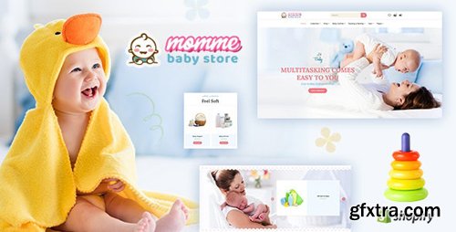 ThemeForest - Momme v1.0 - Shopify Kids Store, Baby Shop - 23859379