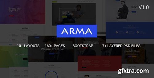 ThemeForest - Arma v1.0 - Multipurpose HTML5 Template (Update: 2 December 19) - 20075629