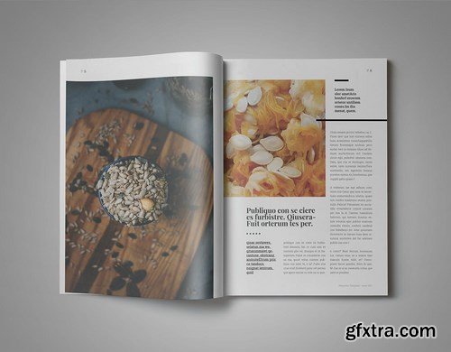 Amelia InDesign Magazine Template