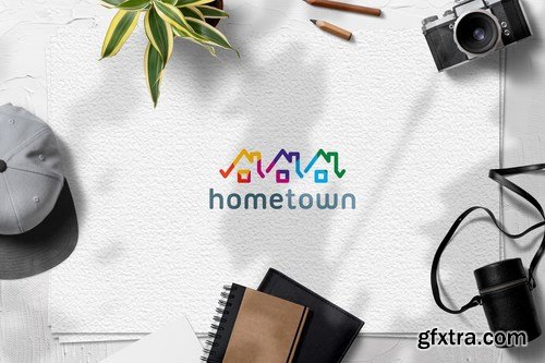 Home Town Logo Template