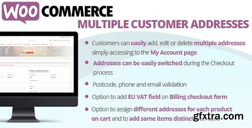 CodeCanyon - WooCommerce Multiple Customer Addresses v16.3 - 16127030