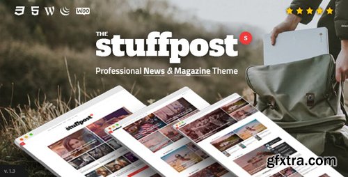 ThemeForest - StuffPost v1.3.6 - Professional News & Magazine WordPress Theme (Update: 3 December 19) - 21303888