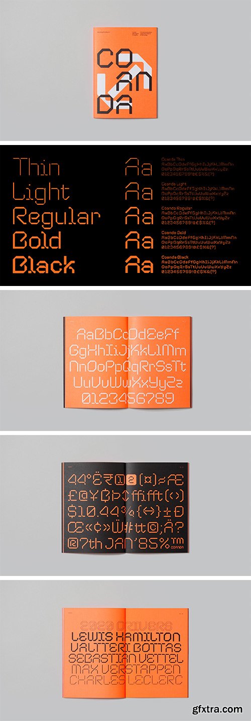 Coanda Font Family