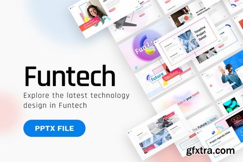 Funtech Clean Technology PowerPoint Template