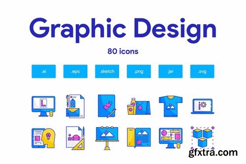 Graphic Design Icon Set