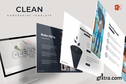 Clean - Powerpoint Google Slides and Keynote Templates