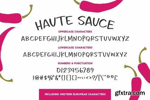 Haute Sauce Handwriting