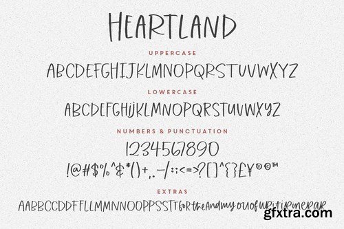 CM - Heartland Handwriting Font 4014766