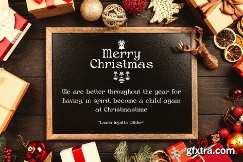 Gingerbread - Decorative Christmas Serif Font