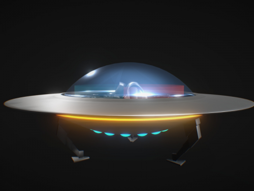 Alien Flying Saucer - alien-flying-saucer