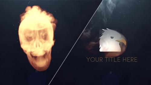 Videohive - Skull Logo Reveal