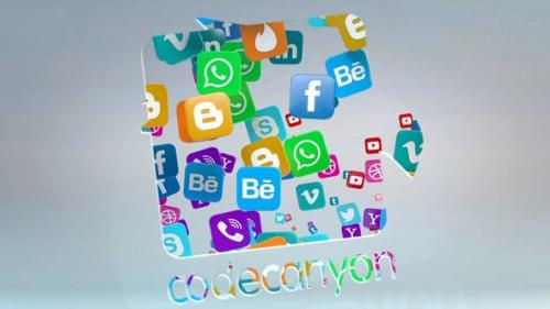 Videohive - Social Media Logo Reveal