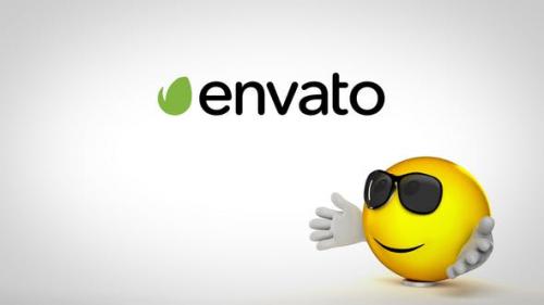 Videohive - Funny Emoji Logo Reveal