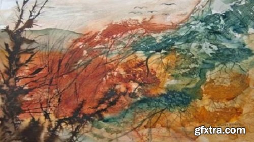 Creating Textures in Watercolors