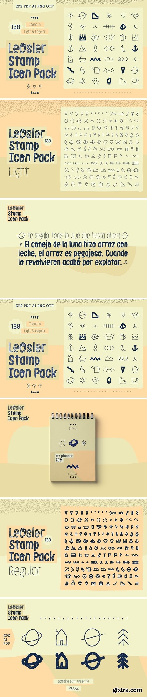 LeOsler Stamp Icon Pack