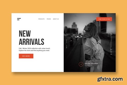 Fashion & Clothing - Landing Page