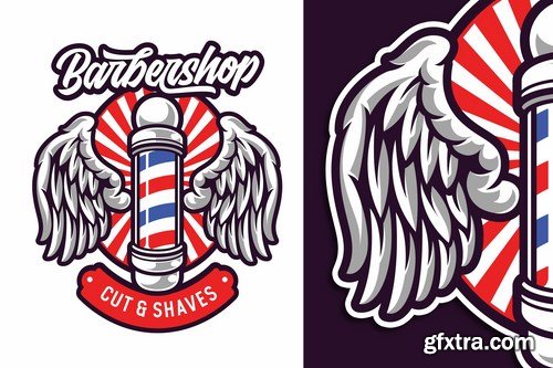 Barbershop Logo Template