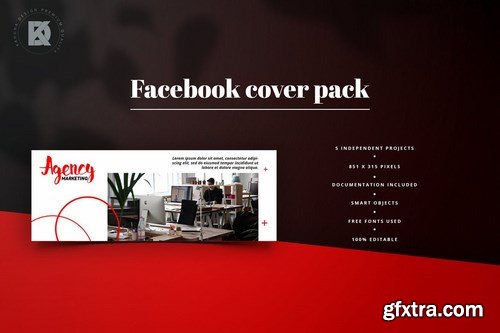 Agency Marketing Facebook Cover Pack