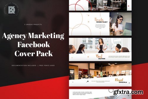 Agency Marketing Facebook Cover Pack