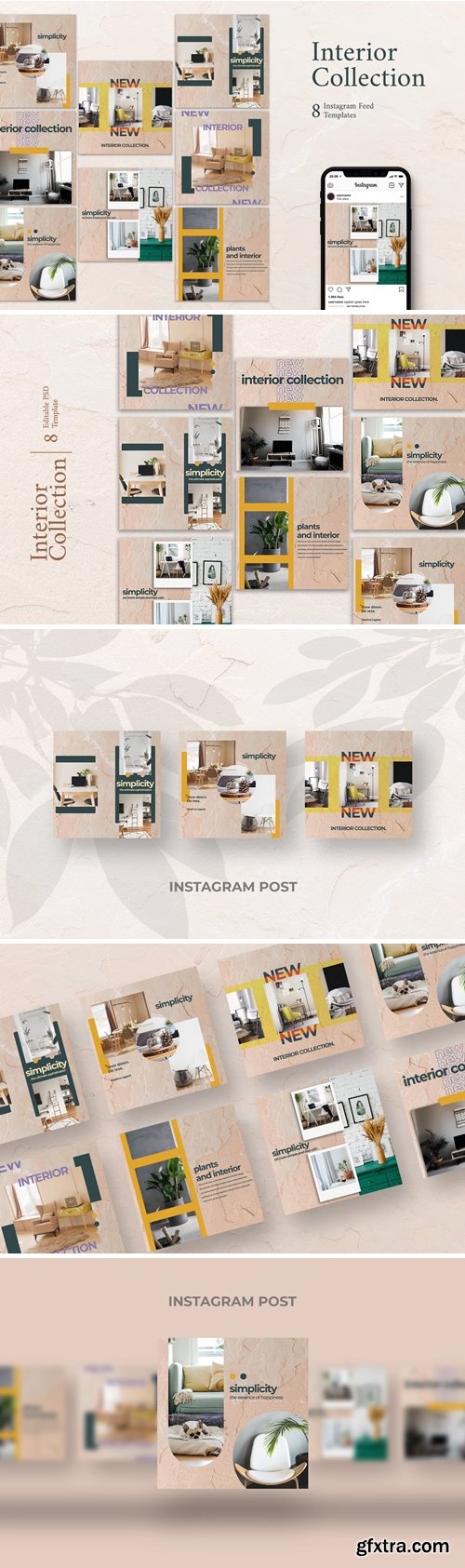 Home Interior - Instagram Post Template