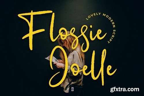 CM - Flossie Joelle Modern Script Font 4362682