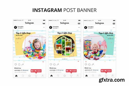 Toys & Gift Shop Instagram Post Banner