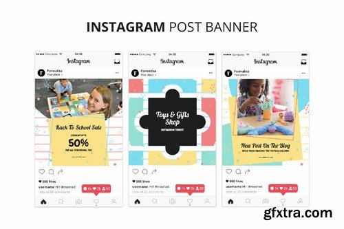 Toys & Gift Shop Instagram Post Banner